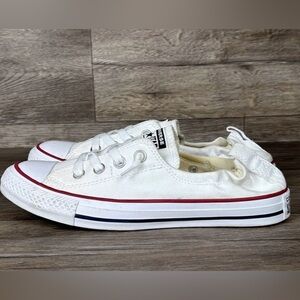 Almost new slip on, white Converse